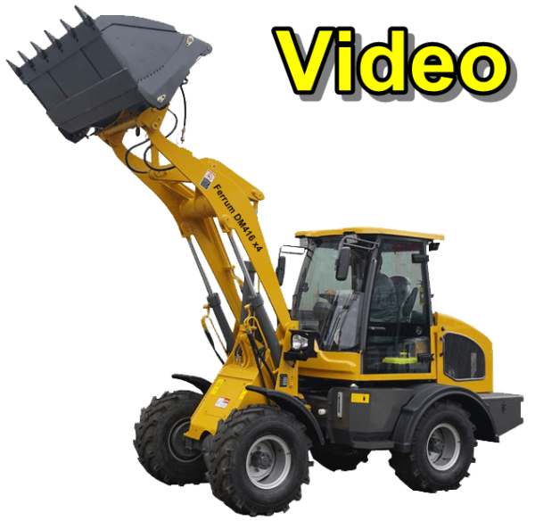 Video Radlader 2,2 Tonnen Hubkraft